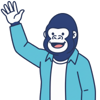Waving Gorilla