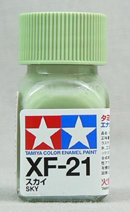 Tamiya Enamel Paint XF-21 Sky