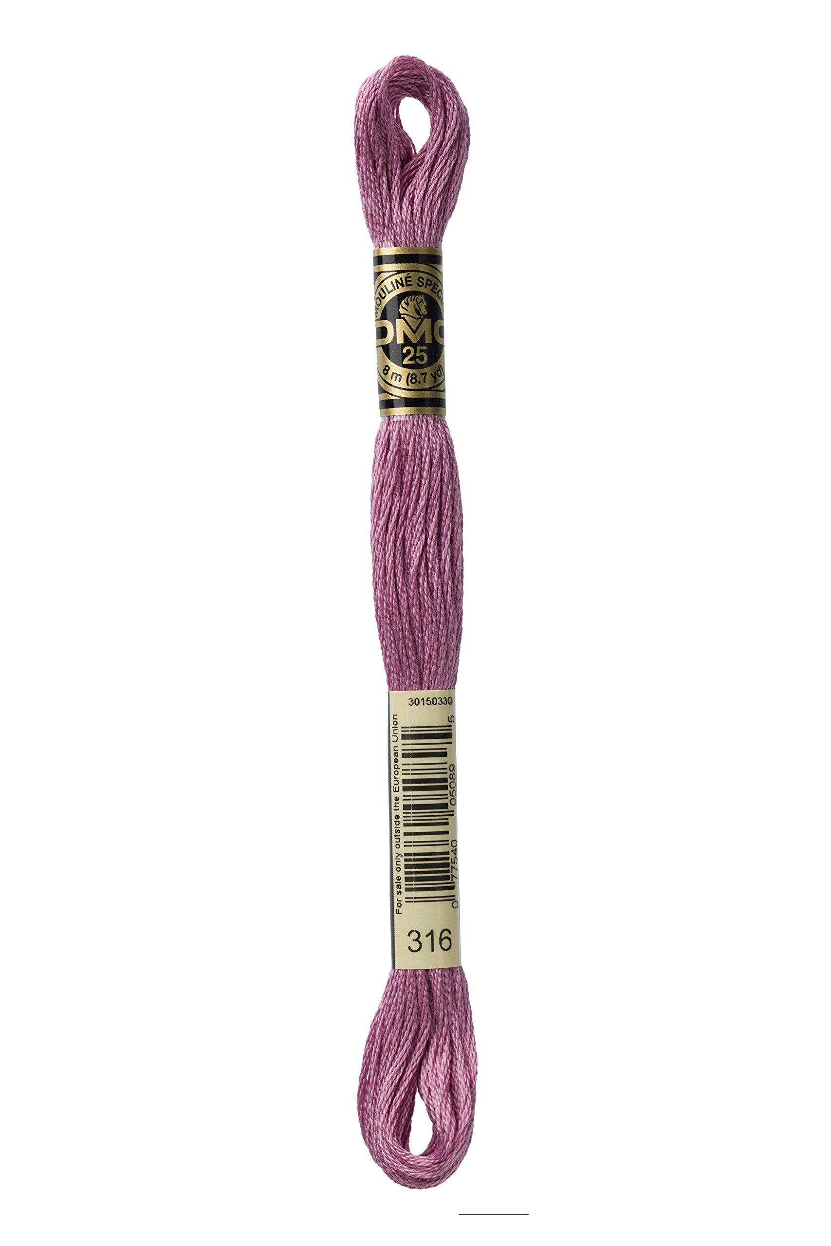 Embroidery Thread 『DMC 25-Count Embroidery Thread, Color 316』