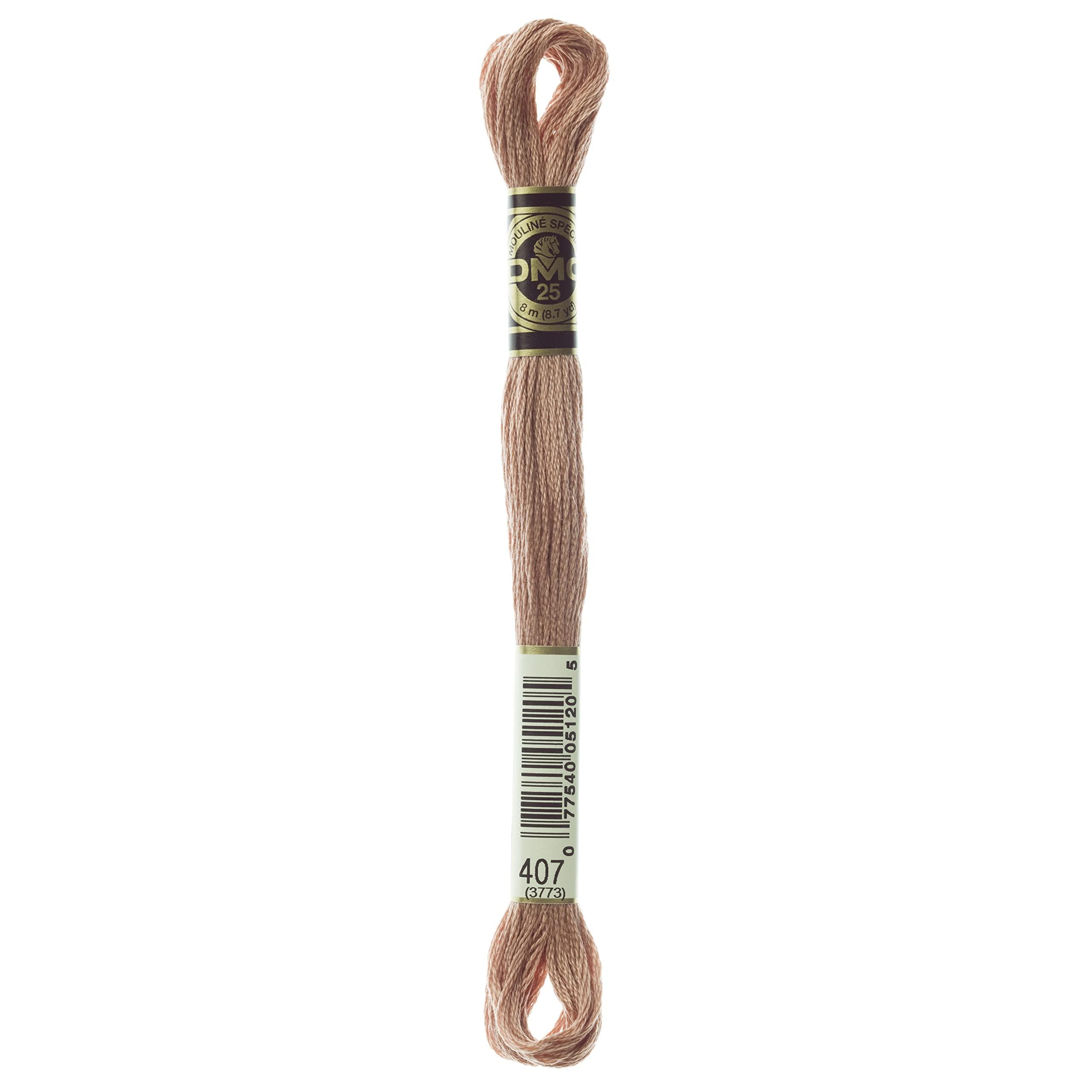 Embroidery Thread 『DMC 25-Count Embroidery Thread, Color 407』