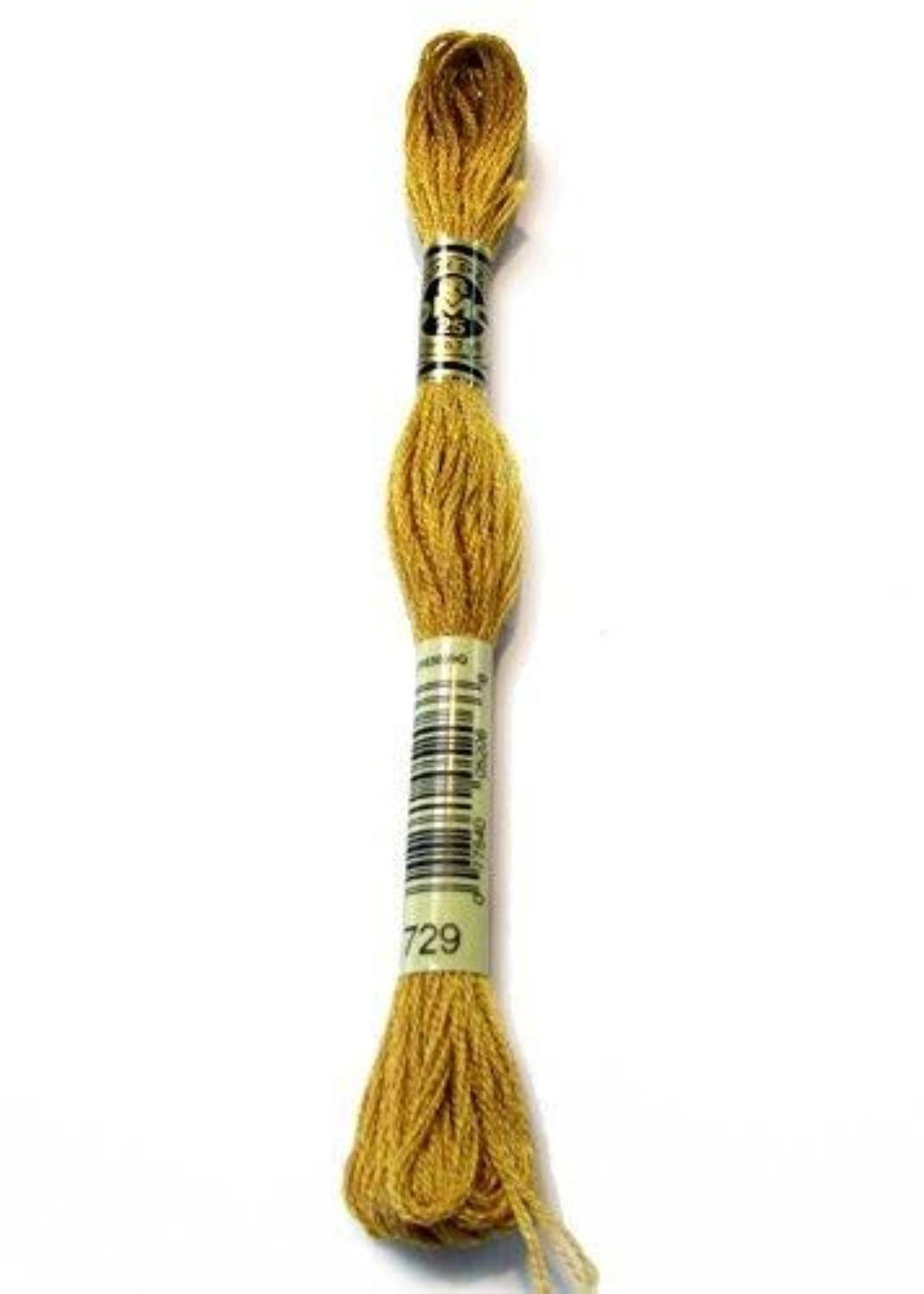 Embroidery Thread 『DMC 25-Count Embroidery Thread Color 729』