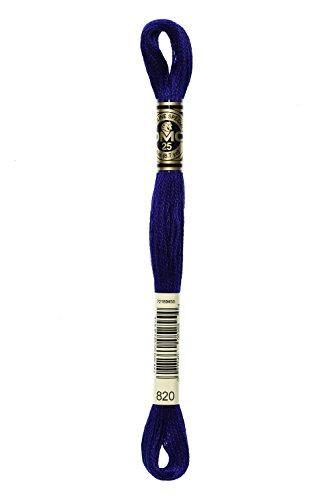 Embroidery Thread 『DMC 25-Count Embroidery Thread, Color 820』
