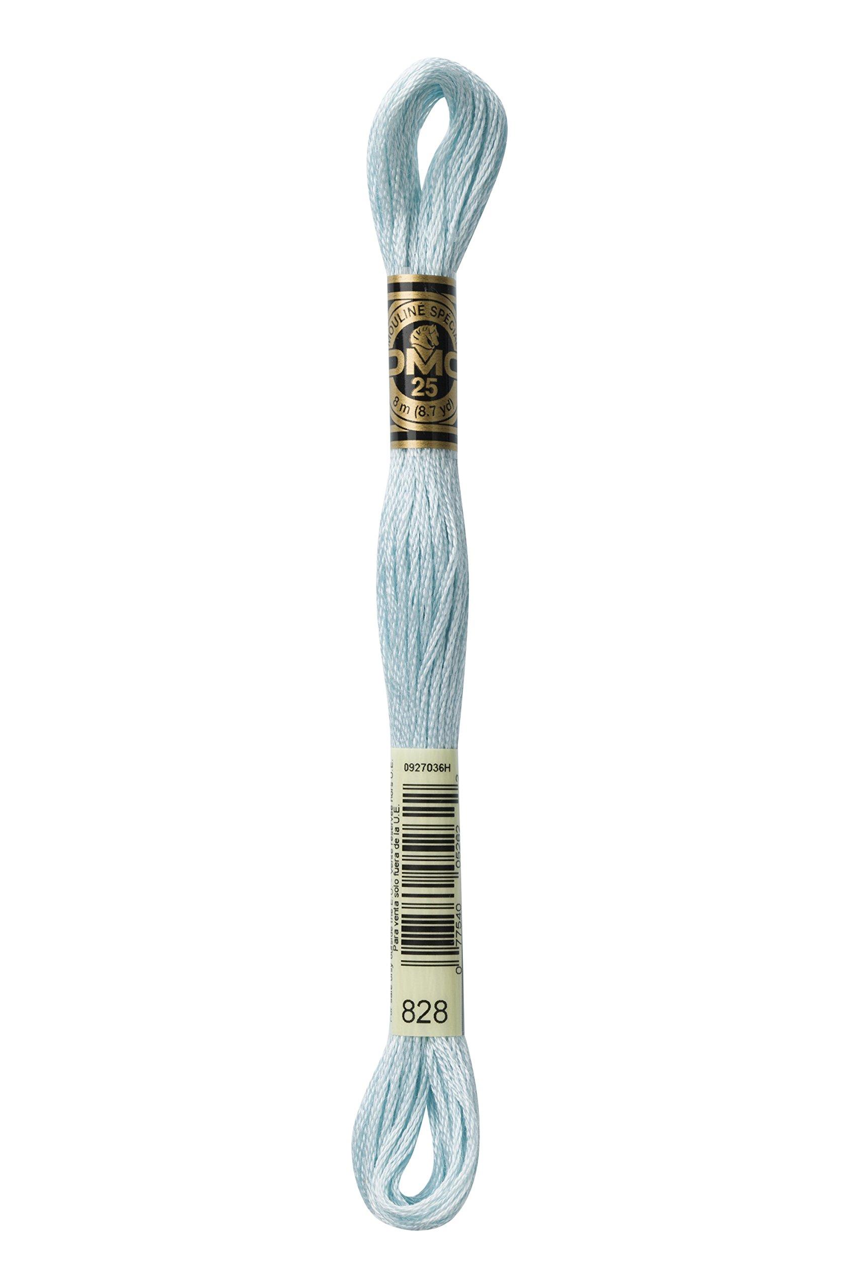 Embroidery Thread DMC No. 25 Purple-Blue Series 828