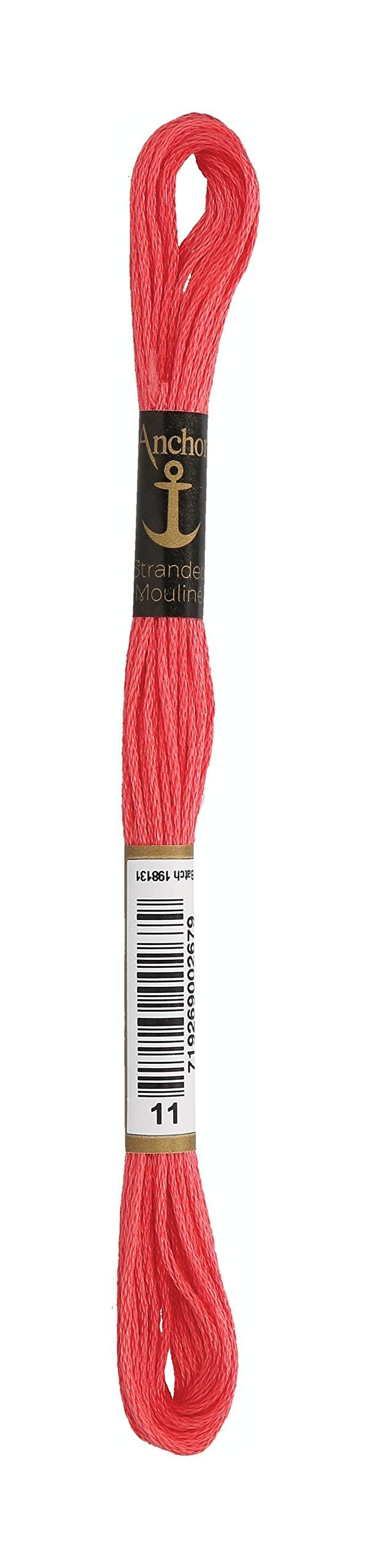 Embroidery Thread Anchor No. 25 Red/Pink Series 1