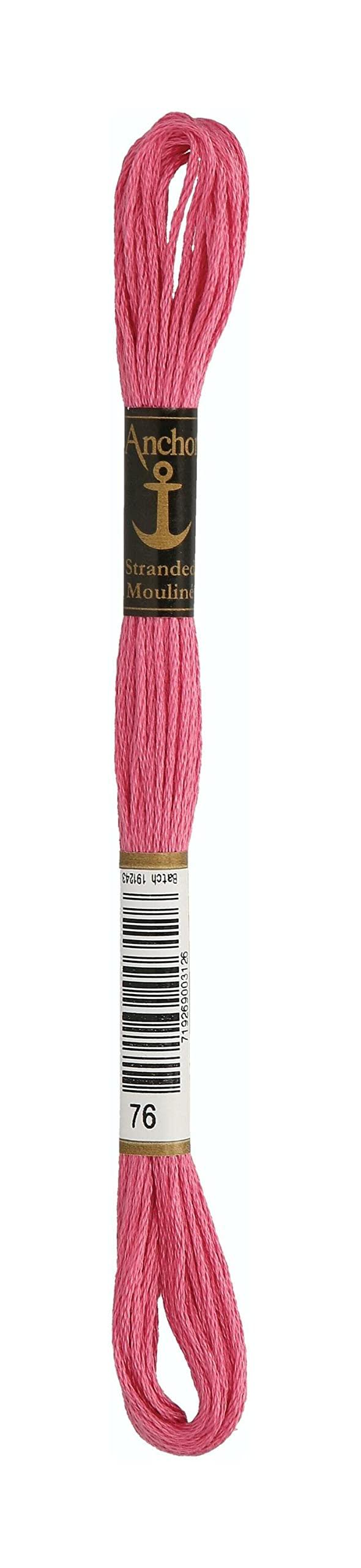 Embroidery Thread Anchor No. 25 Red/Pink Series 2