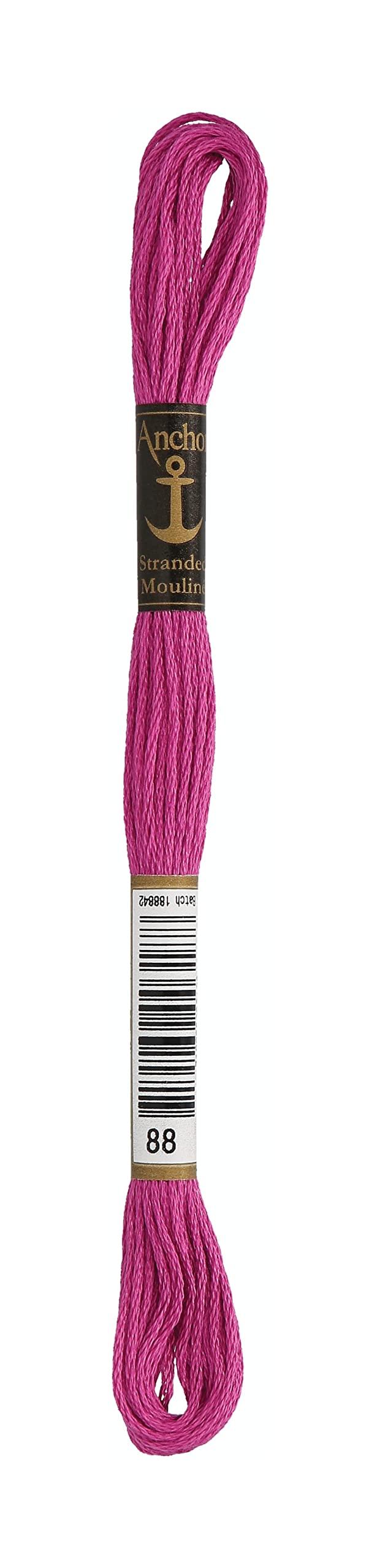 Embroidery Thread: Anchor No. 25 Purple Series 1