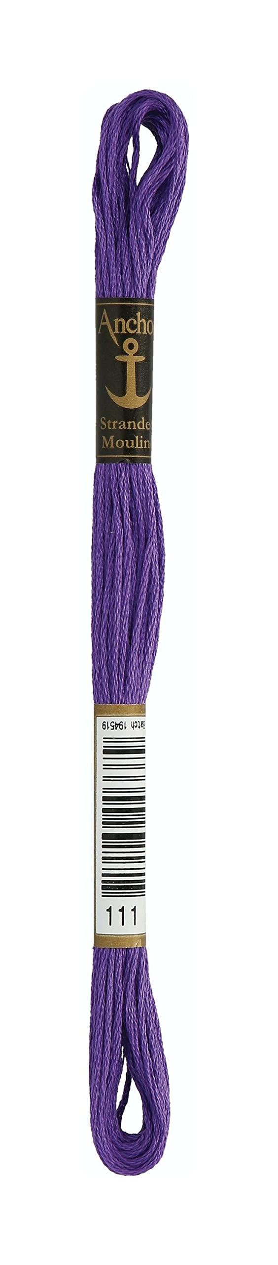 Embroidery Thread: Anchor No. 25 Purple Series 1
