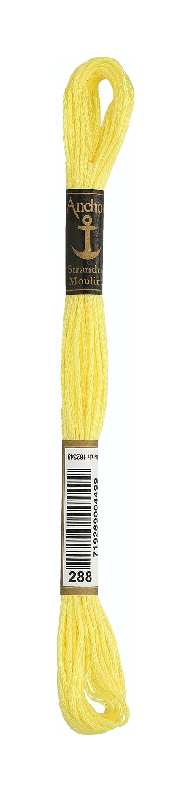 Embroidery Thread: Anchor No. 25 Yellow, Brown, Orange Series 1