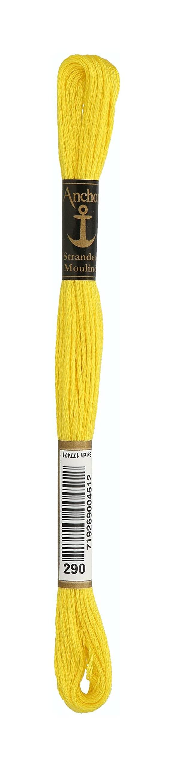 Embroidery Thread Anchor No. 25 Yellow, Brown, Orange Series 1