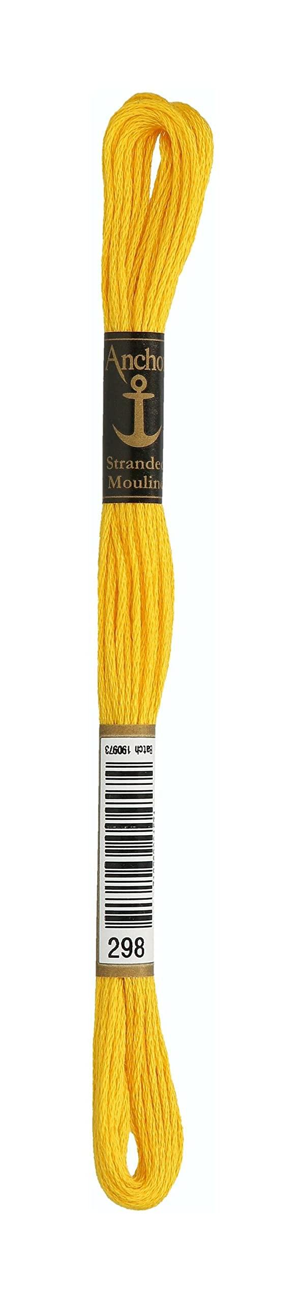 Embroidery Thread: Anchor No. 25 Yellow, Brown, Orange Series 1