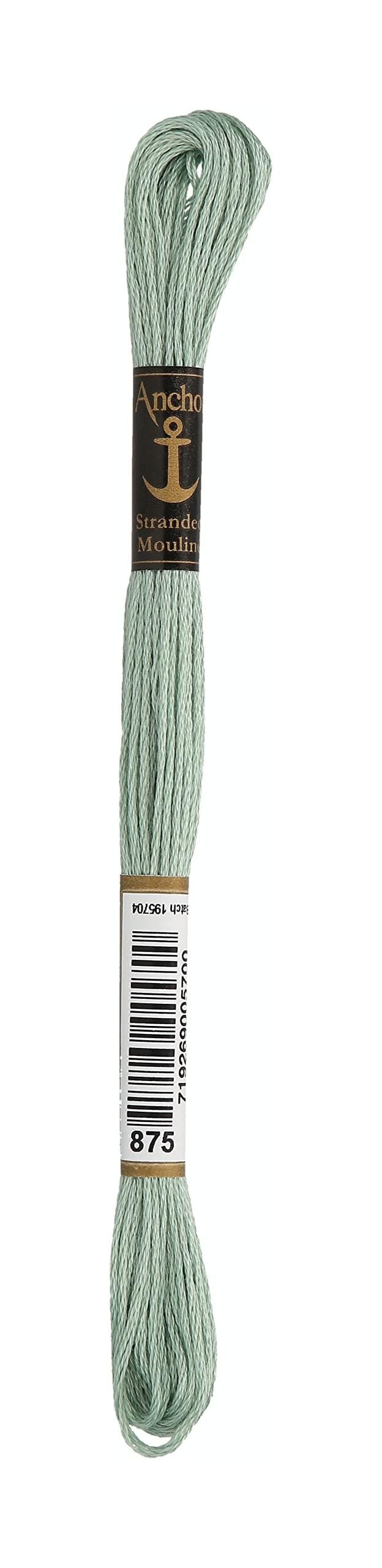 Embroidery thread Anchor No. 25 Green/Beige 2