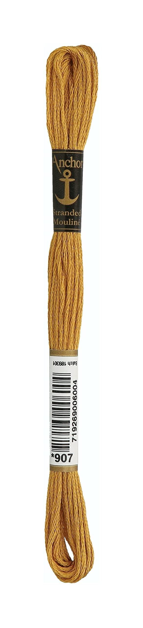 Embroidery thread Anchor No. 25 Green/Beige 2