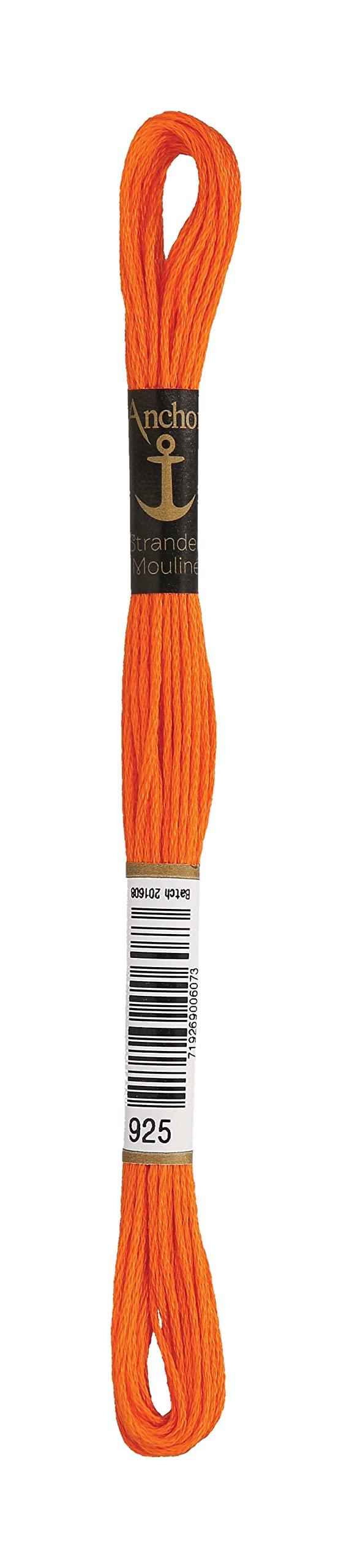 Embroidery Thread: Anchor No. 25 Yellow, Brown, Orange Series 2