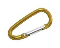 AP D-Shaped Carabiner S Gold