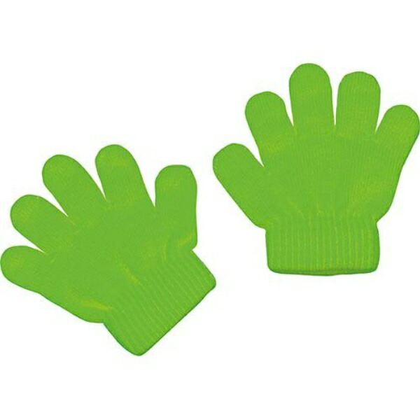 Artec Mini Stretch Gloves, Fluorescent Green 002118