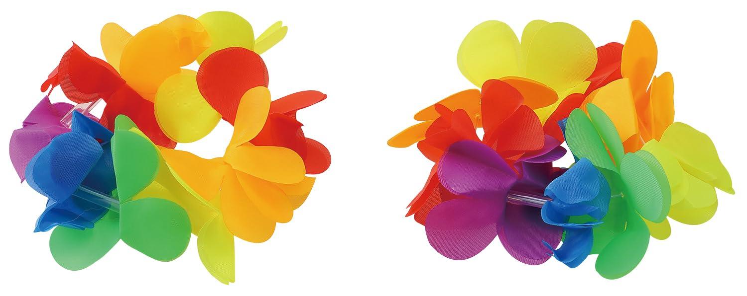 [Artec] Sports Day Dance Flower Bracelet Rainbow Large Size 3078