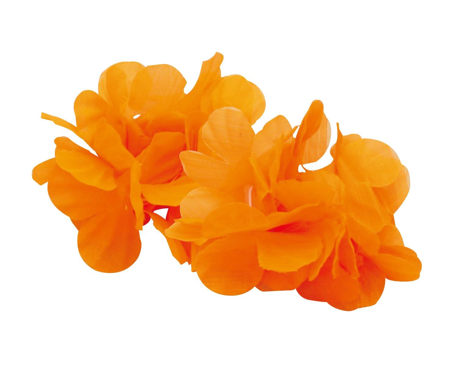 Artec Flower Wristband Small Orange 3214 Sports Day Sports Day Goods Cheering Colorful Team Cheering Goods Decoration Costume Athletic Festival Wristband