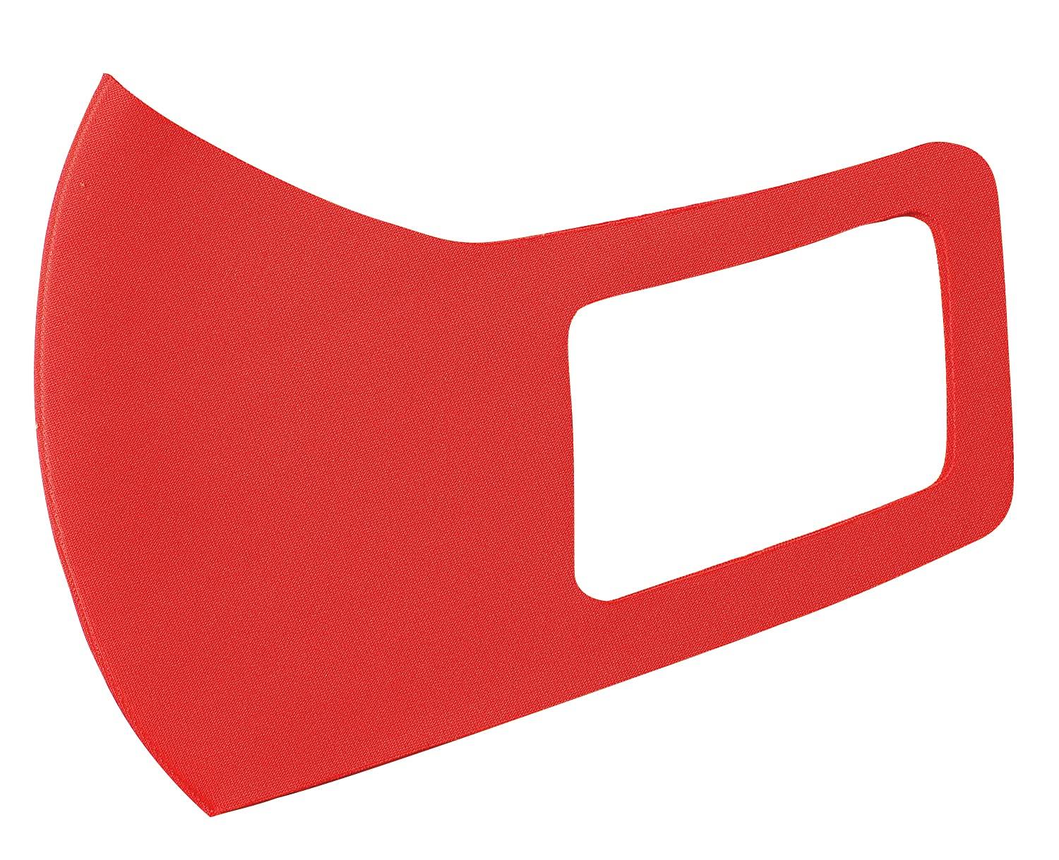 Artec Cooling Mask for Kids Summer Use Washable Breathable 3D Structure Urethane Sports Quick-Dry 2-Pack Red S Size (Kids Toddlers Elementary School) 14879