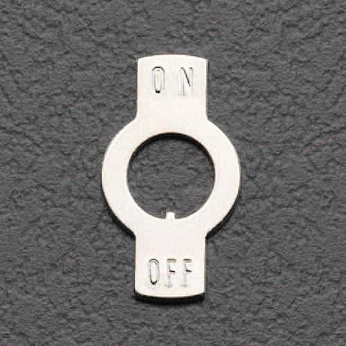 6mm Toggle Switch Label Plate EA940DH-191
