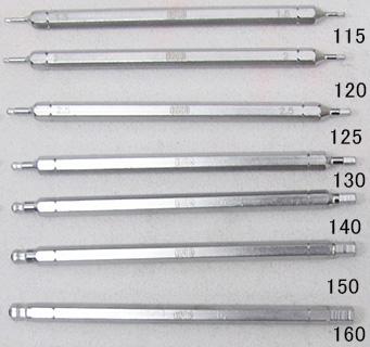 ESCO 2.0mm x 125mm [Hexagon] Screwdriver Bit EA611LC-120