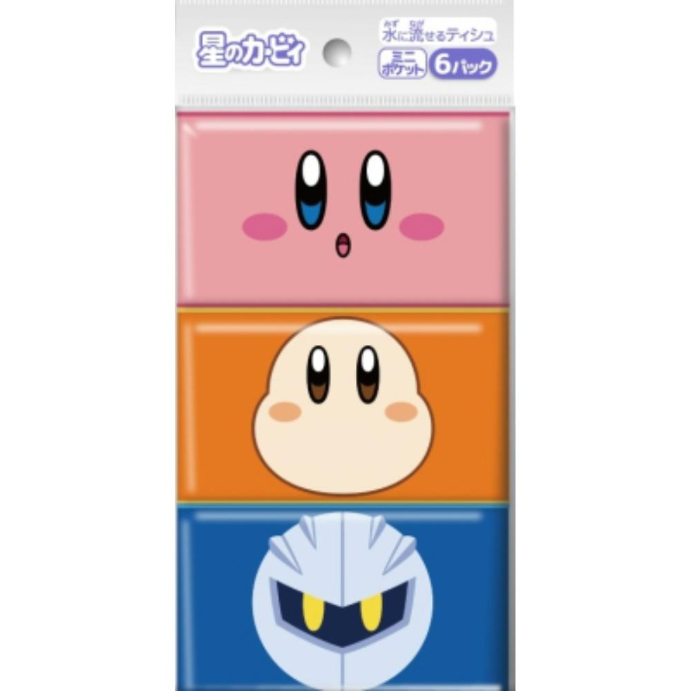 Kirby Mini Pocket Tissue 6-Pack