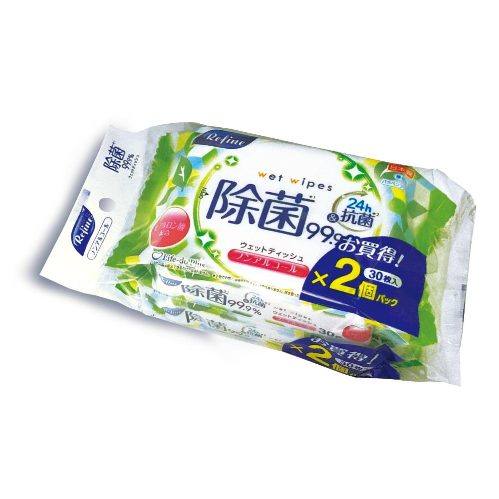 Refine Non-Alcoholic Outing 30 Sheets × 2-Pack