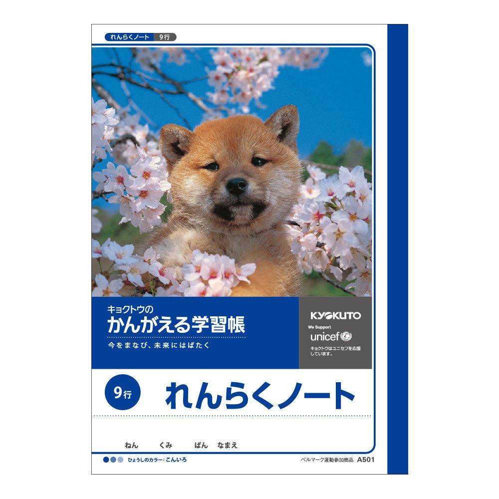 Kyokuto Thinking Workbook Communication Notebook 9 Lines A501