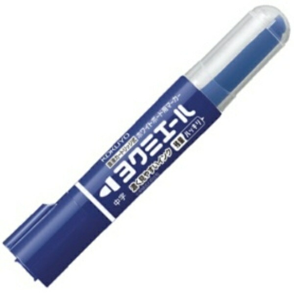 Kokuyo Whiteboard Marker Yokumier Medium Point, Round Tip, Blue PM-B502NB 1 piece