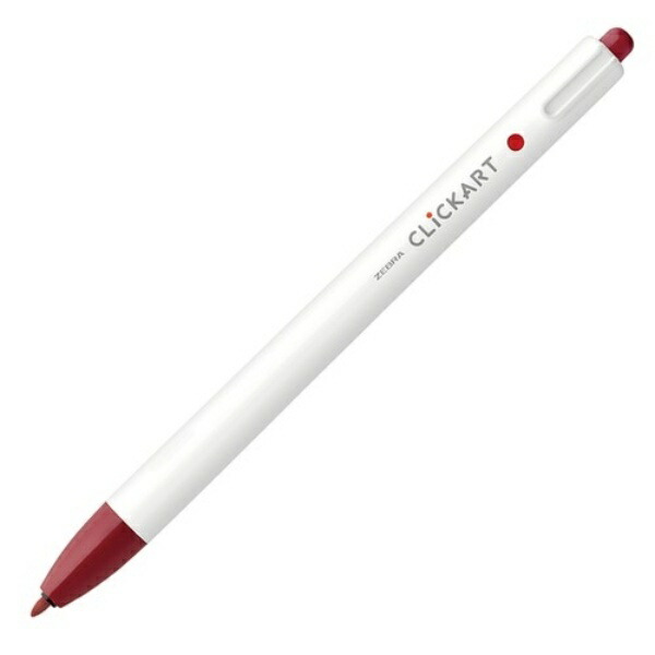 Zebra Water-Based Pen Clickart Red Black WYSS22-RB