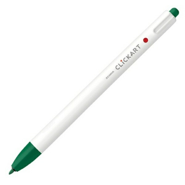 Zebra Clicker Water-Based Color Pen Viridian Wyss 22 Vir