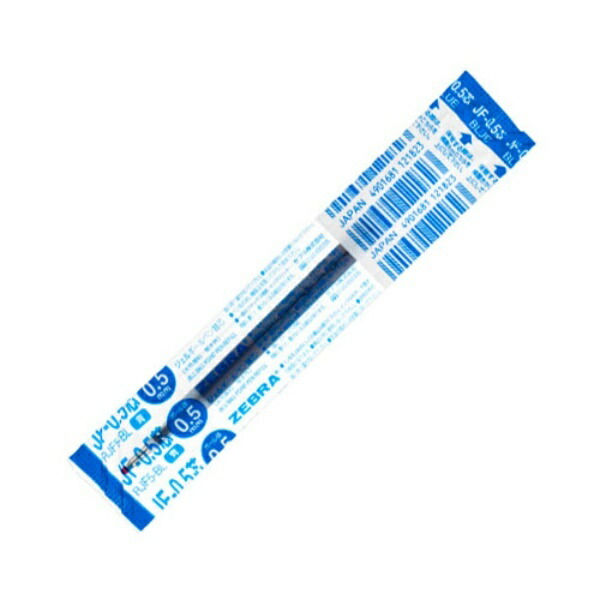 Zebra Gel Ballpoint Pen Refill JF-0.5 Blue RJF5-BL