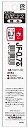 Zebra Water-Based Ballpoint Pen Refill JF-0.7 Core P-RJF7-R Red