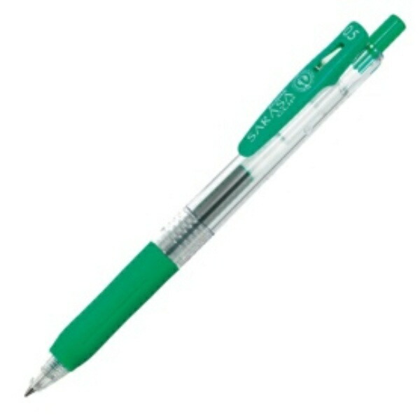Zebra Gel Ballpoint Pen Sarasa Clip 0.5 Green JJ15-G
