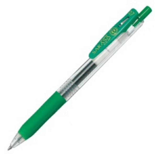 Zebra Gel Ballpoint Pen Sarasa Clip 0.7 JJB15-G Green
