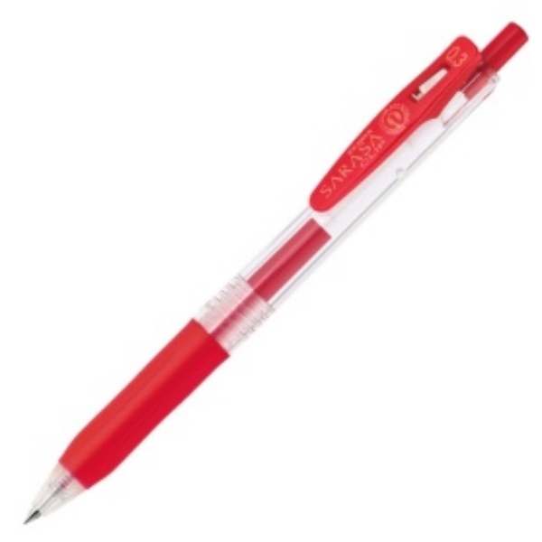 ZEBRA Sarasa Clip 0.3 Ink Color: Red JJH15-R