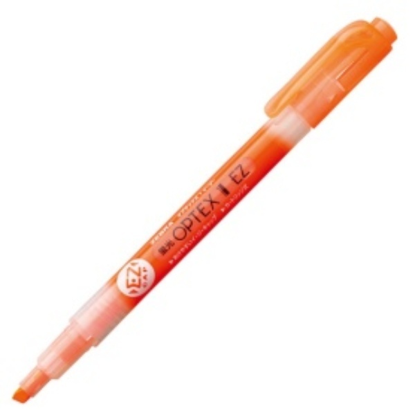 ZEBRA Fluorescent Optics 1 EZ Ink Color: Orange WKS11-OR