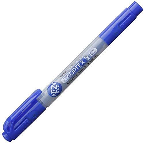 Zebra Fluorescent Pen Fluorescent Optics 2 EZ WKT11-DB Dark Blue