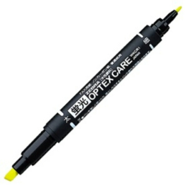 Zebra Fluorescent Optics Care Yellow WKCR1-Y 1-Pack