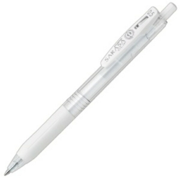 Zebra Sarasa Clip Gel Ballpoint Pen 0.5mm Milk White JJ15-MKW