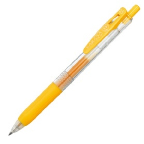 Zebra Sarasa Clip 0.5 mm Yellow 1 Pen