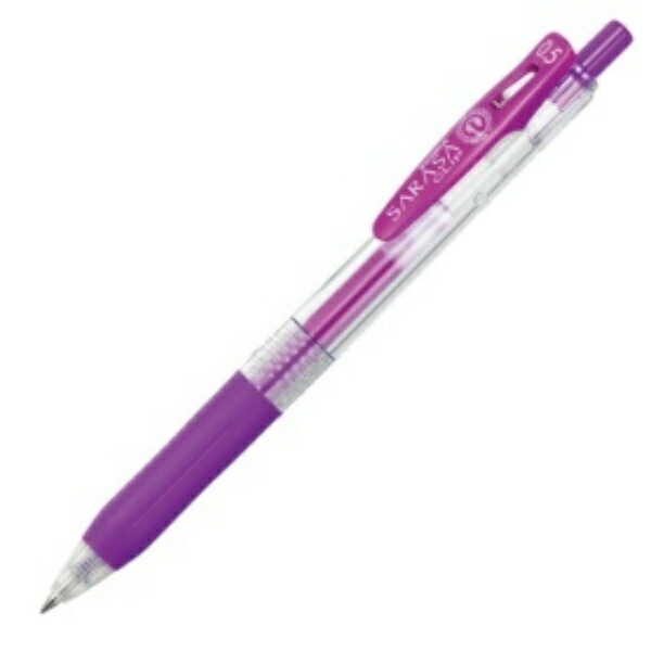 Zebra Gel Ballpoint Pen Sarasa Clip 0.5 Purple JJ15-PU