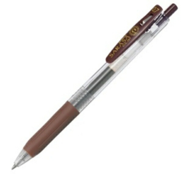 Zebra Gel Ballpoint Pen Sarasa Clip 0.7 JJB15-E Brown