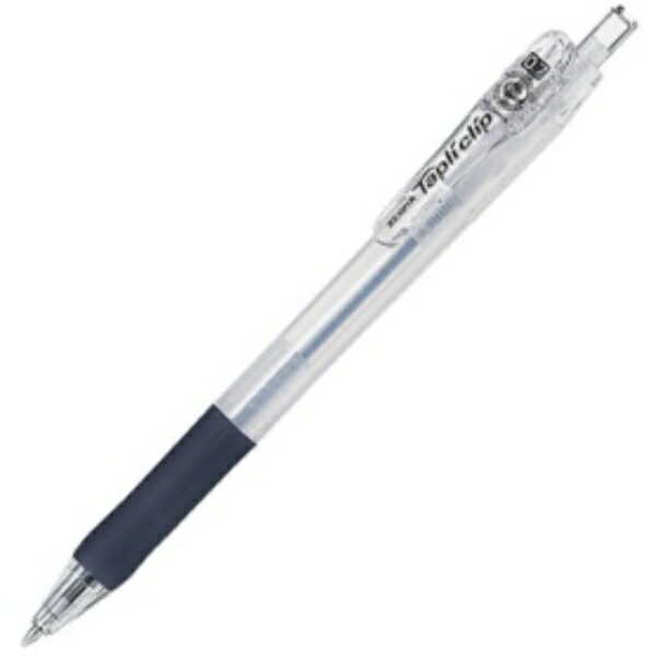 Zebra Oil-Based Ballpoint Pen Tapuri Clip 0.7mm Black (Barrel Color: White) BN5-W 1 Pen
