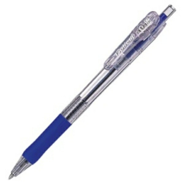 Zebra Oil-Based Ballpoint Pen Tappuri Clip 0.5 Blue BNS 5 BL 14.3cm × 1.14cm