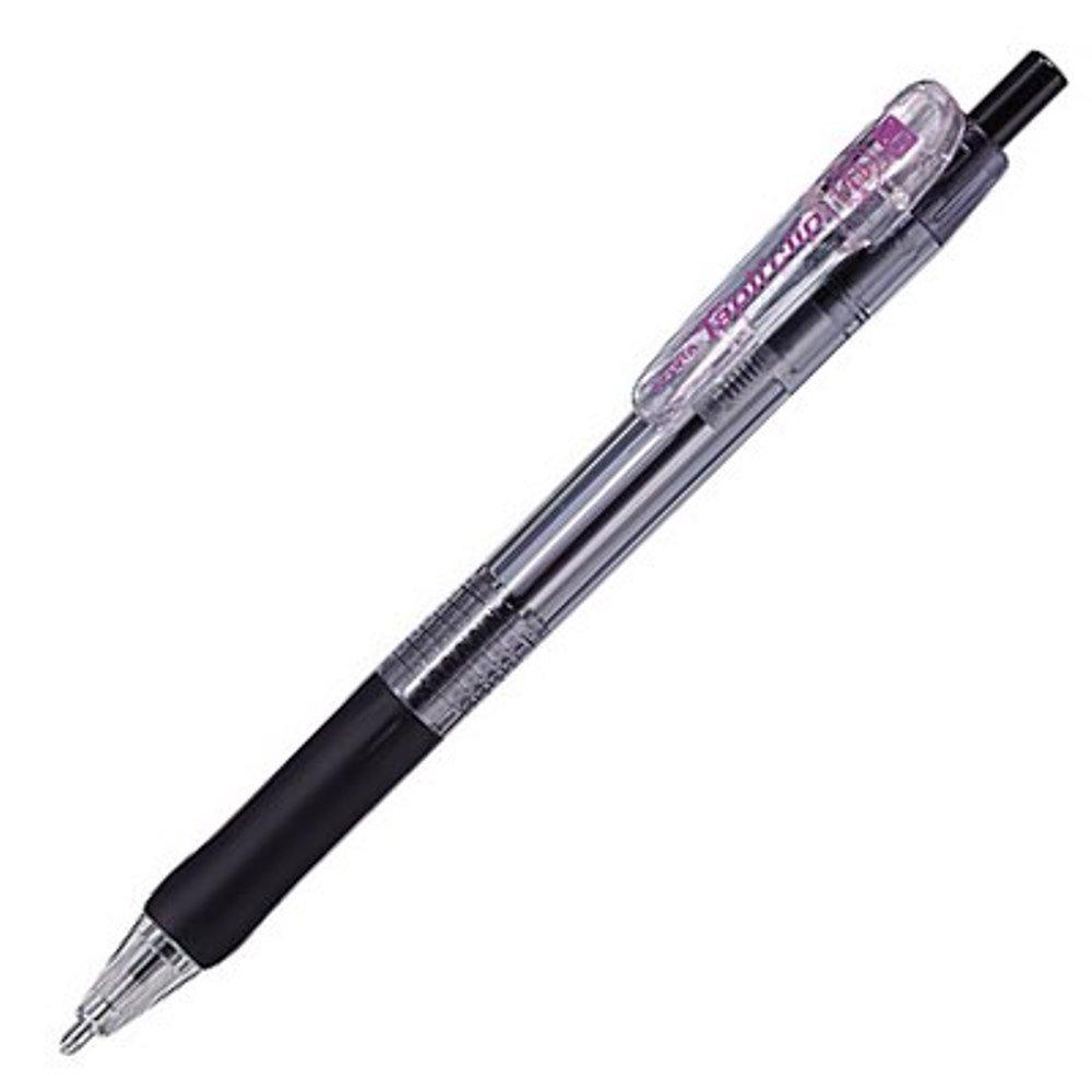 Zebra Oil-Based Ballpoint Pen Tappuri Clip 1.6 P-BNU5-BK Black