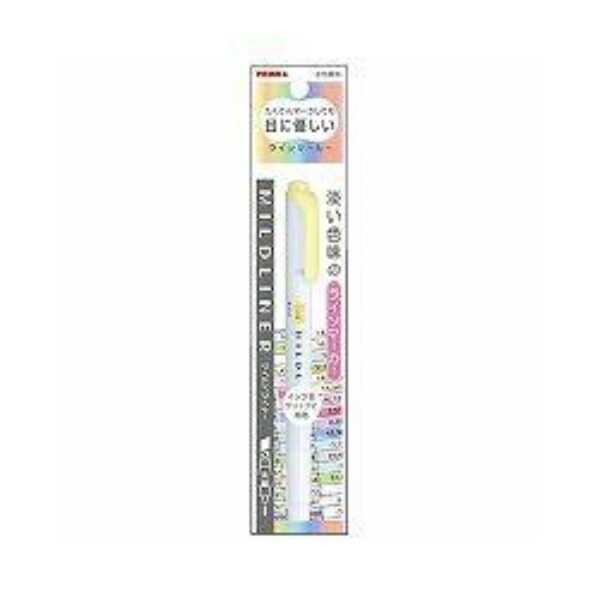 Zebra Line Marker Mild Liner P-WKT7-MY Mild Yellow