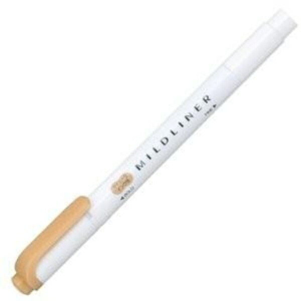 Zebra Line Marker Mild Liner P-WKT7-MOR Mild Orange
