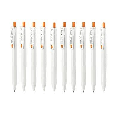 ZEBRA Water-Based Ballpoint Pen Sarasa R 0.4mm White Barrel Orange