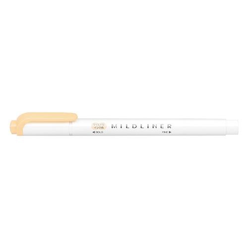 Zebra Milky Liner Dual Tip Mild Honey Orange WKT7-MHOR