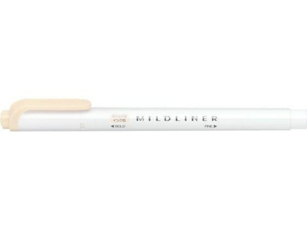 Zebra Milky Liner Dual Tip Mild Cream WKT7-MCR
